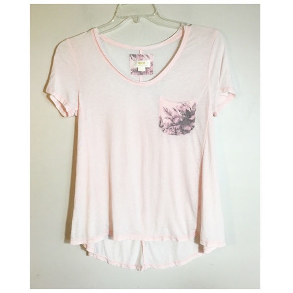 Anthropologie Tops - Anthropologie Maeve Floral Pocket Tee